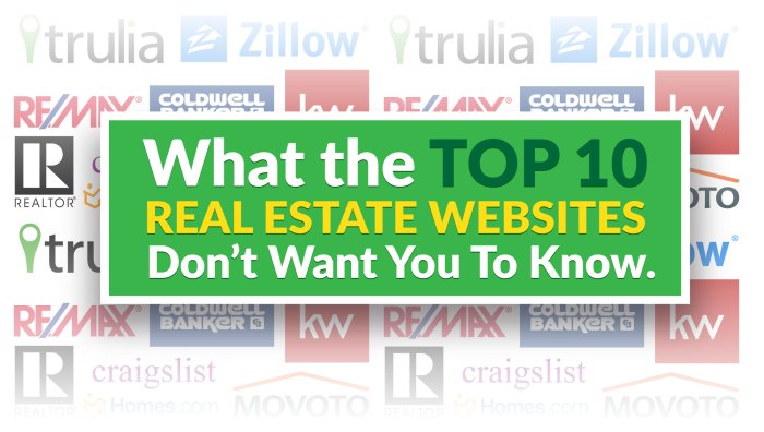Top real estate websites for home listings
